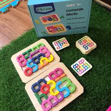 Numeral Blocks – Face-to-Face Learning Game for Children (Age 3+)