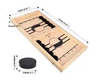 Fast Sling Puck Game – Wooden Hockey Game