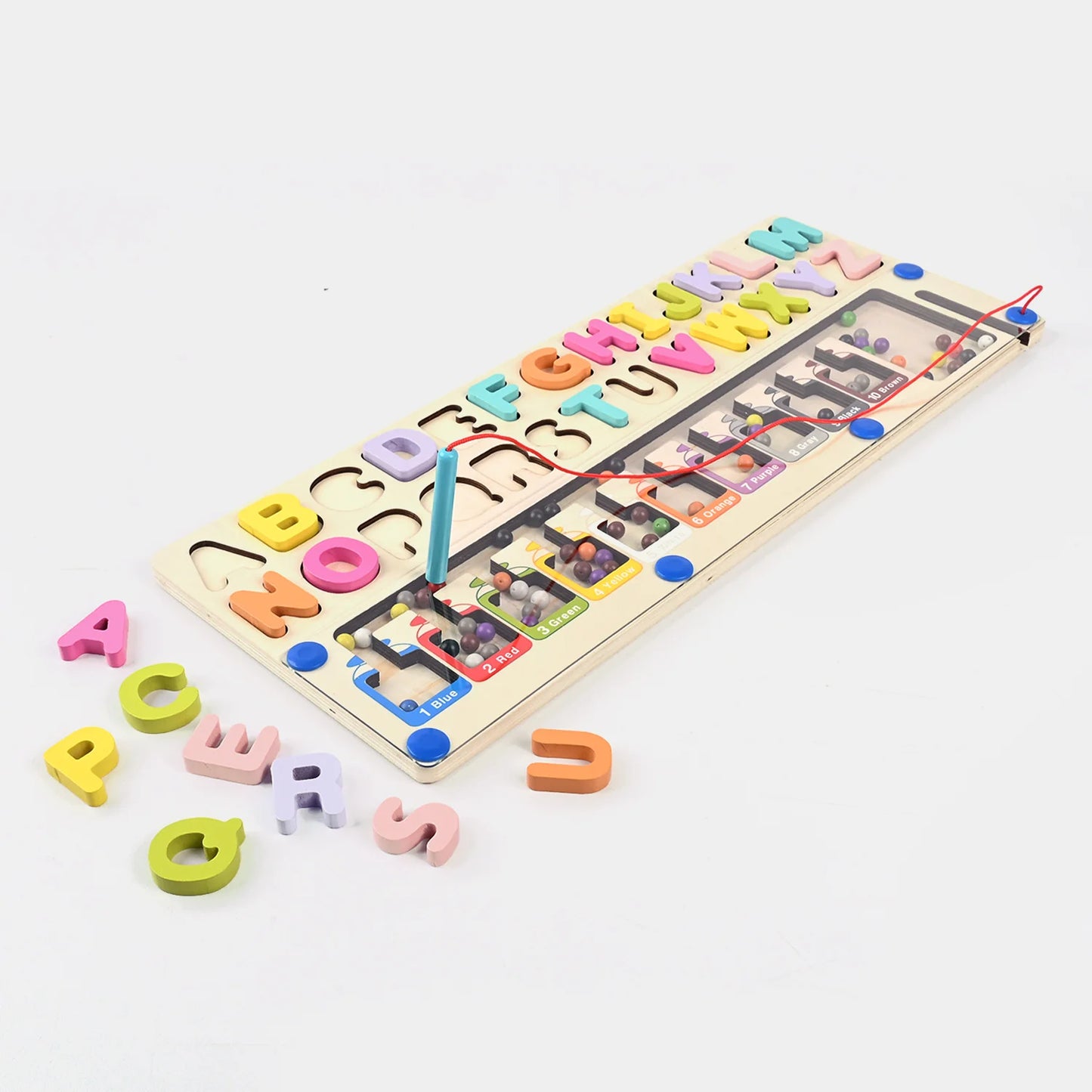 Multifunctional Alphabet & Numeric Learning Board – Letter Recognition & Early Quantification