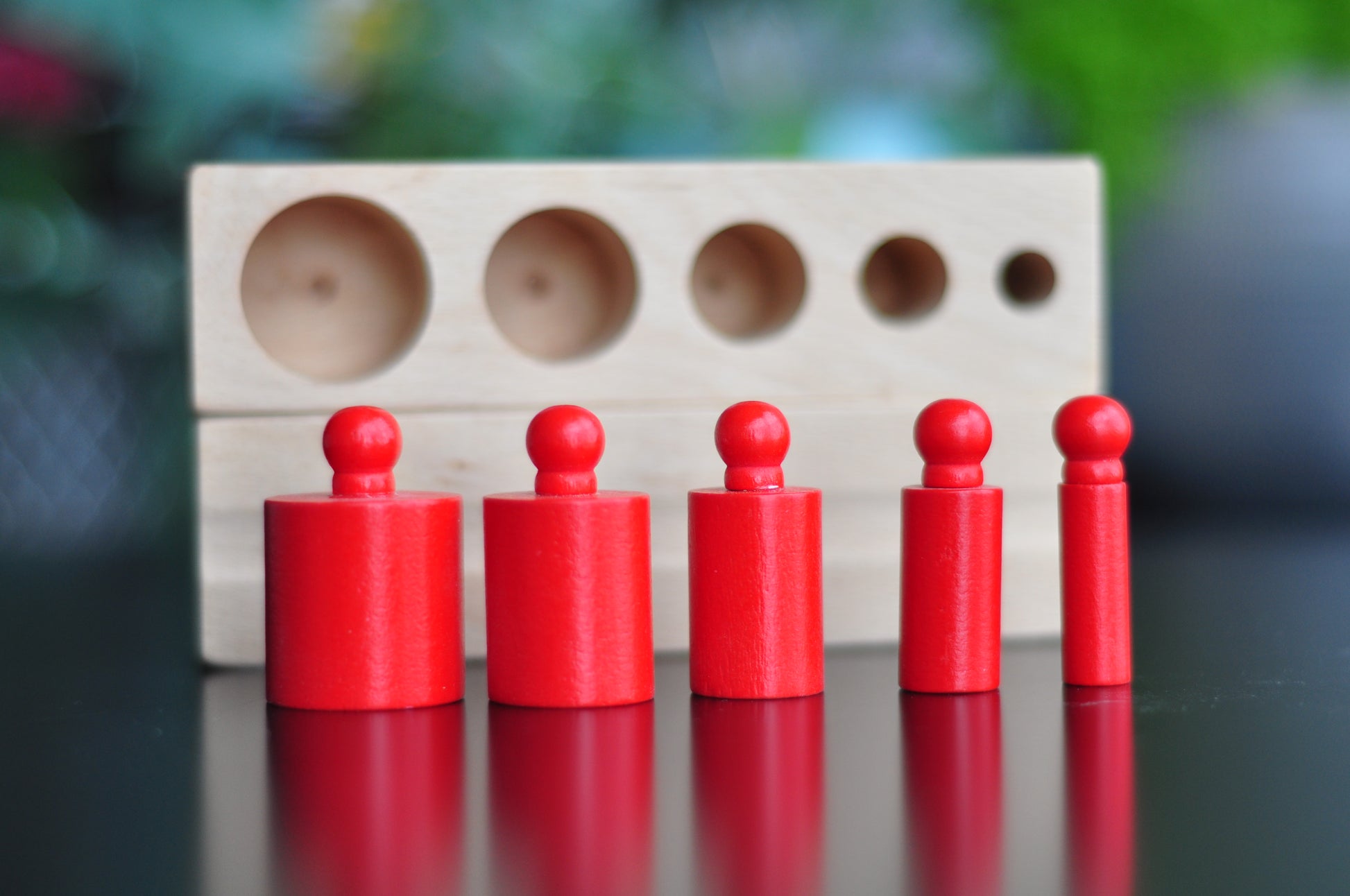 Knobbed Cylinders Toy Set | Zia Play Along 1