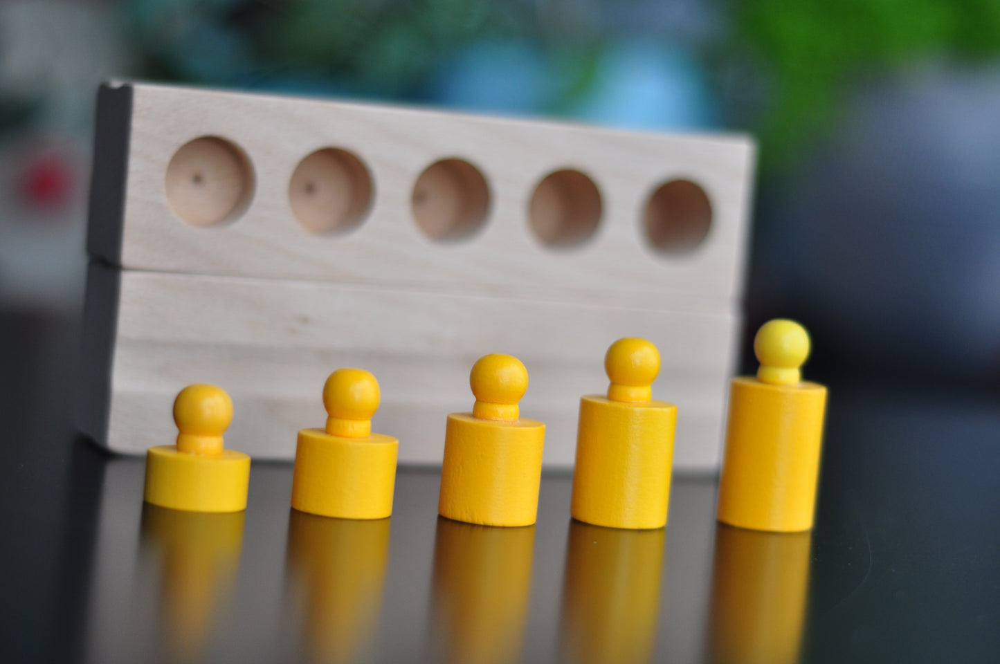 Knobbed Cylinders Toy Set | Zia Play Along 3