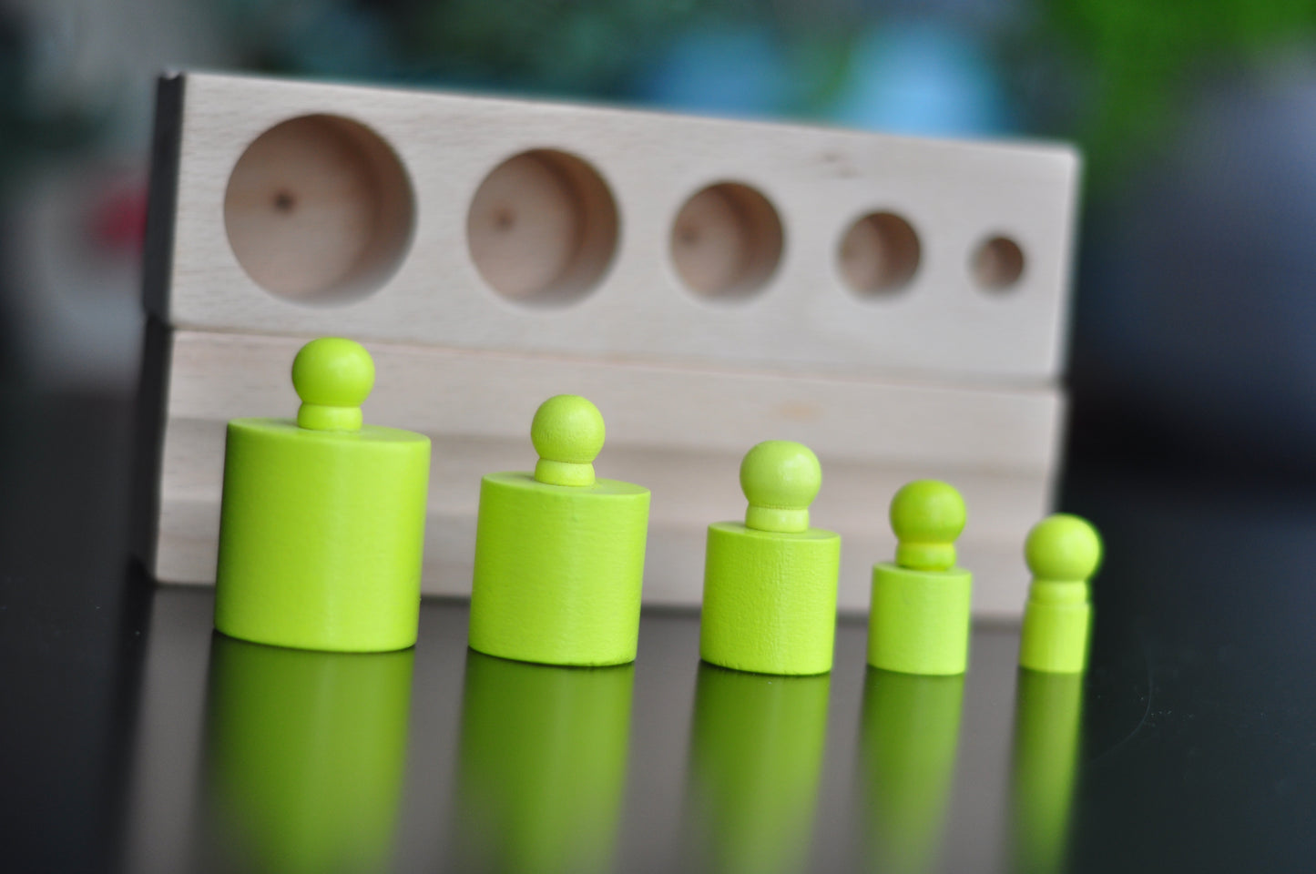 Knobbed Cylinders Toy Set | Zia Play Along 5