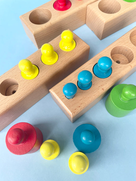Montessori Cylinder Toys