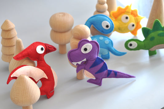 Handmade Dinosaurs
