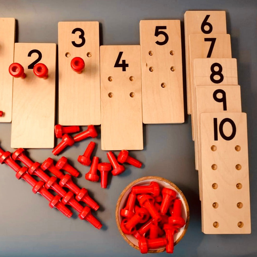 NUMERICAL PEG BOARDS