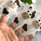 5 cow finger puppets