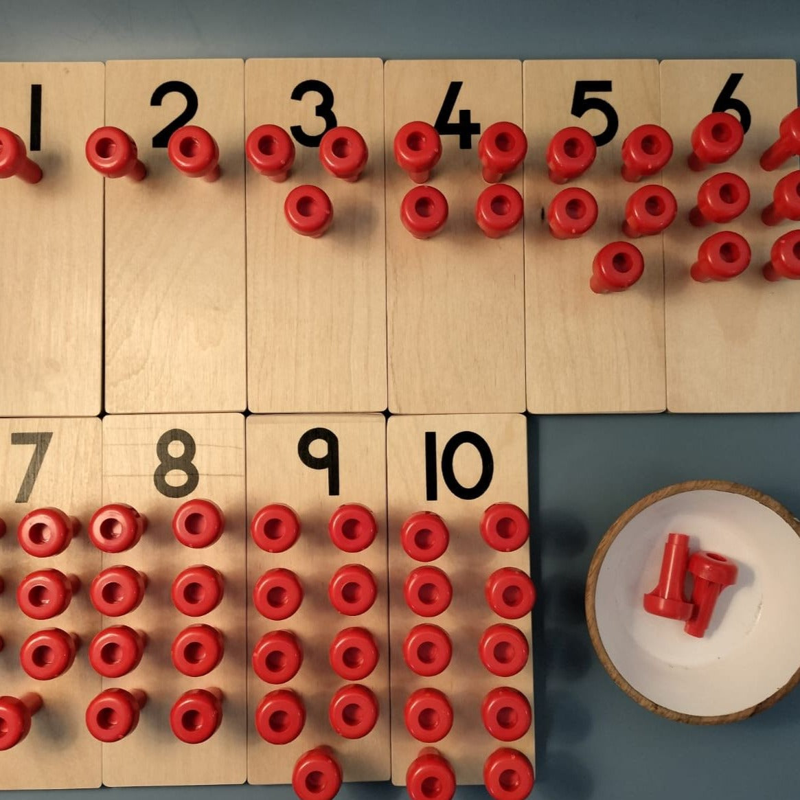 NUMERICAL PEG BOARDS