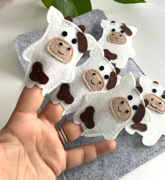 COW FINGER PUPPETS