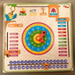 Wooden Educational Calendar – Learn Time, Days & Weather Through Play